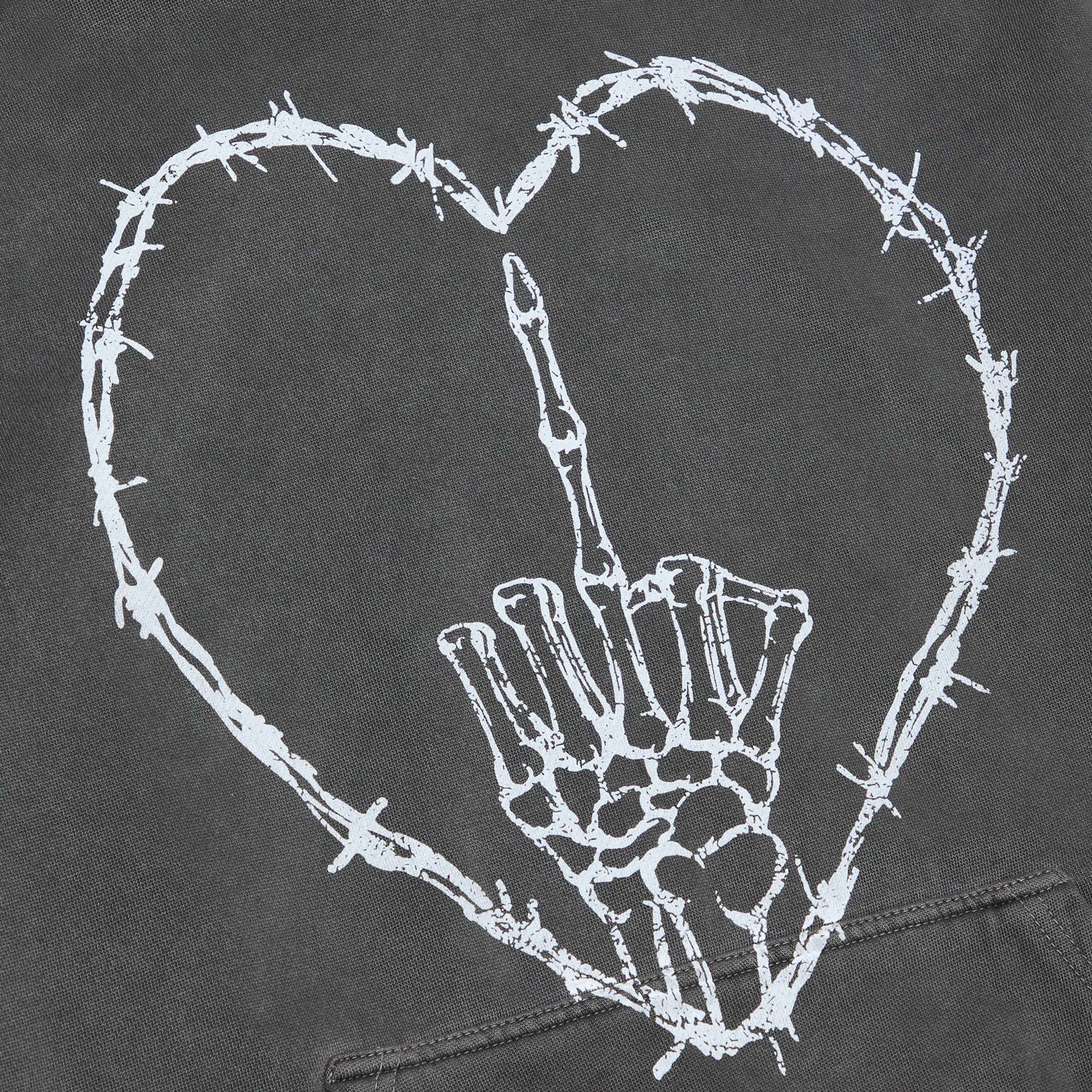 BARBWIRE HEART HOODIE – Attempted Lover BARBWIRE HEART HOODIE – Attempted Lover